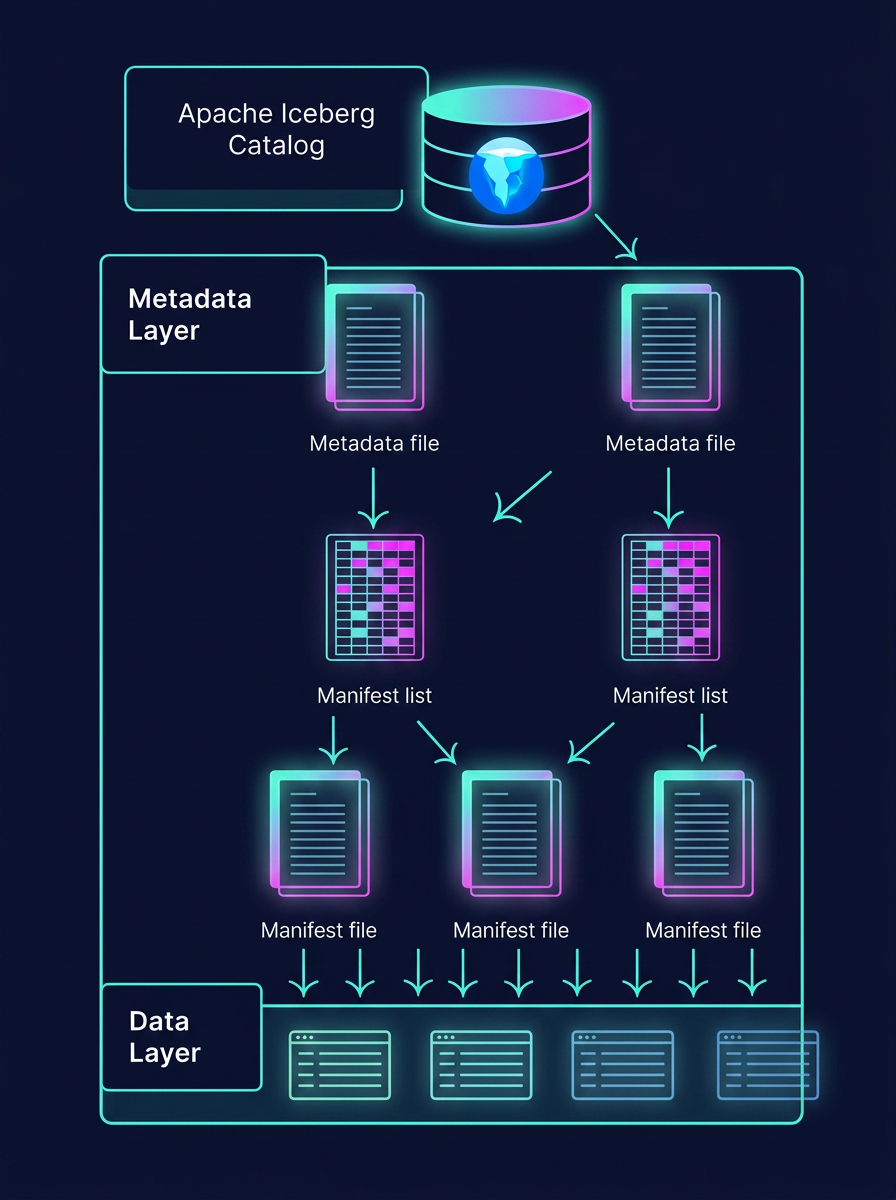 Arquitectura Apache Iceberg — Open Data Foundation Evolve